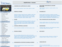 Tablet Screenshot of firemnet.cz